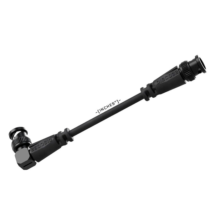Black; Disco 32 - Ultra Flexible Relocation Cable BNC RA - HCC Tactical