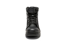 Botas Pro Black Men's 6 inch Side Zipper Rubber Sole Tactical Boots BMP111BK
