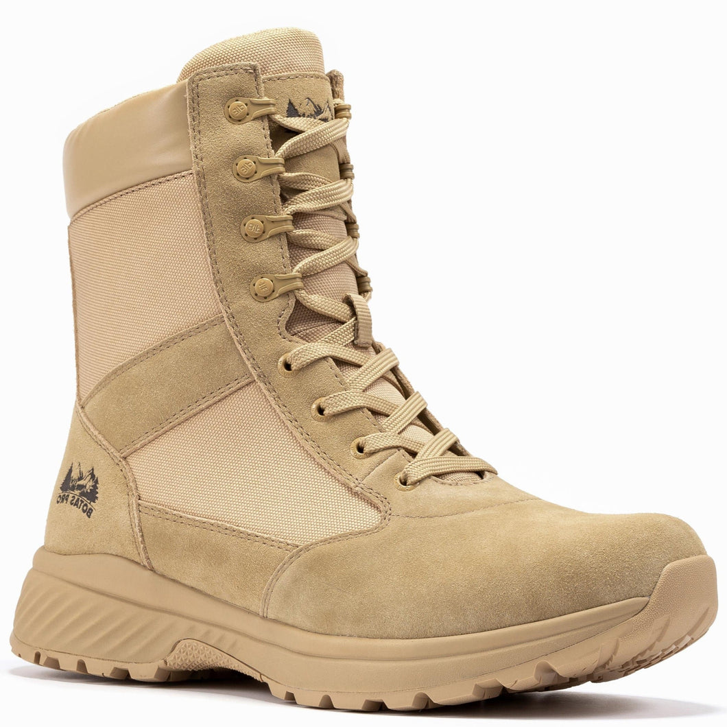 Botas Pro Sand Men's 8 inch Side Zipper Military Tactical Boots BP701