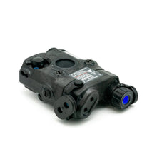 Black; L3Harris - ATPIAL (AN/PEQ-15) - Advanced Target Pointer Illuminator Aiming Laser Back Profile - HCC Tactical