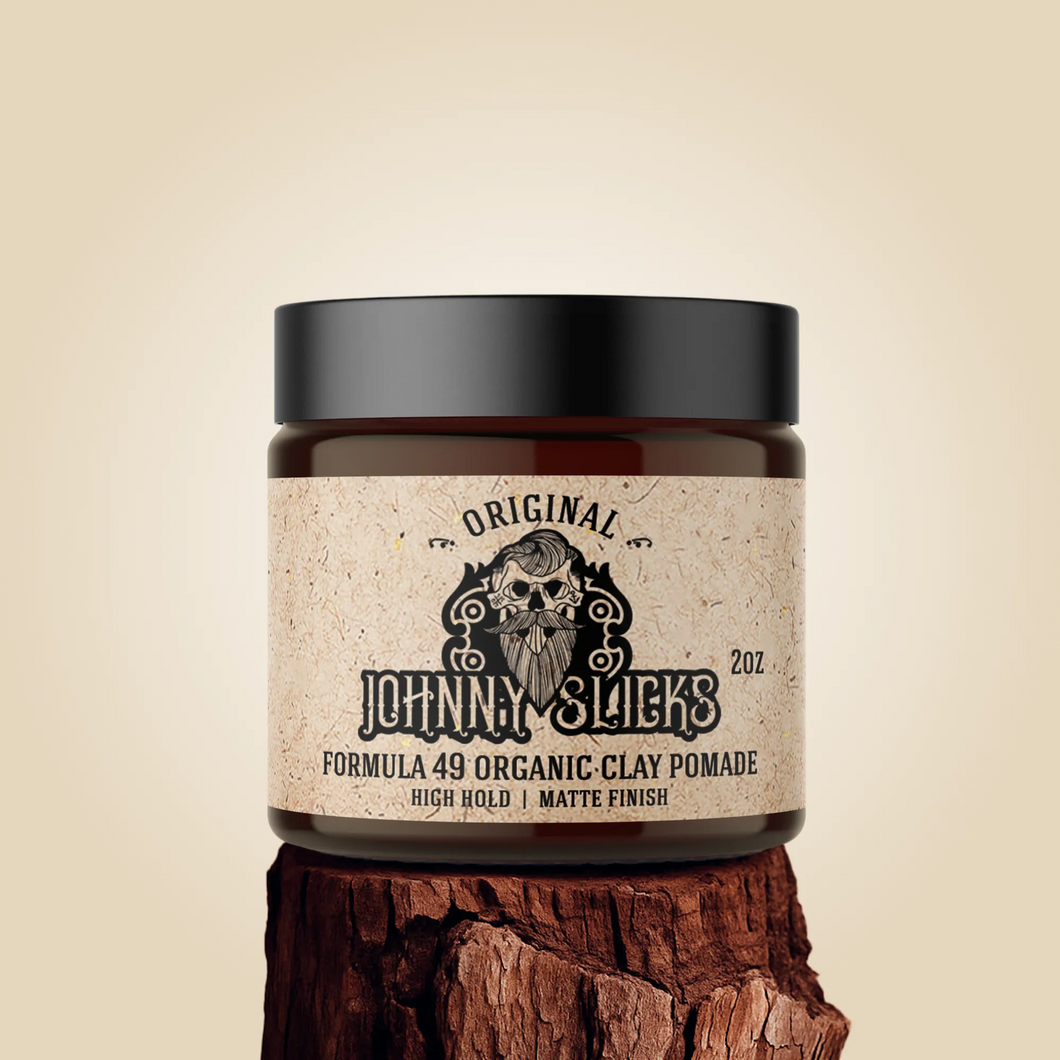 Formula 49 - Organic Clay Based Pomade (High Hold / Matte Shine)