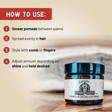 Formula 49 - Organic Clay Based Pomade (High Hold / Matte Shine)