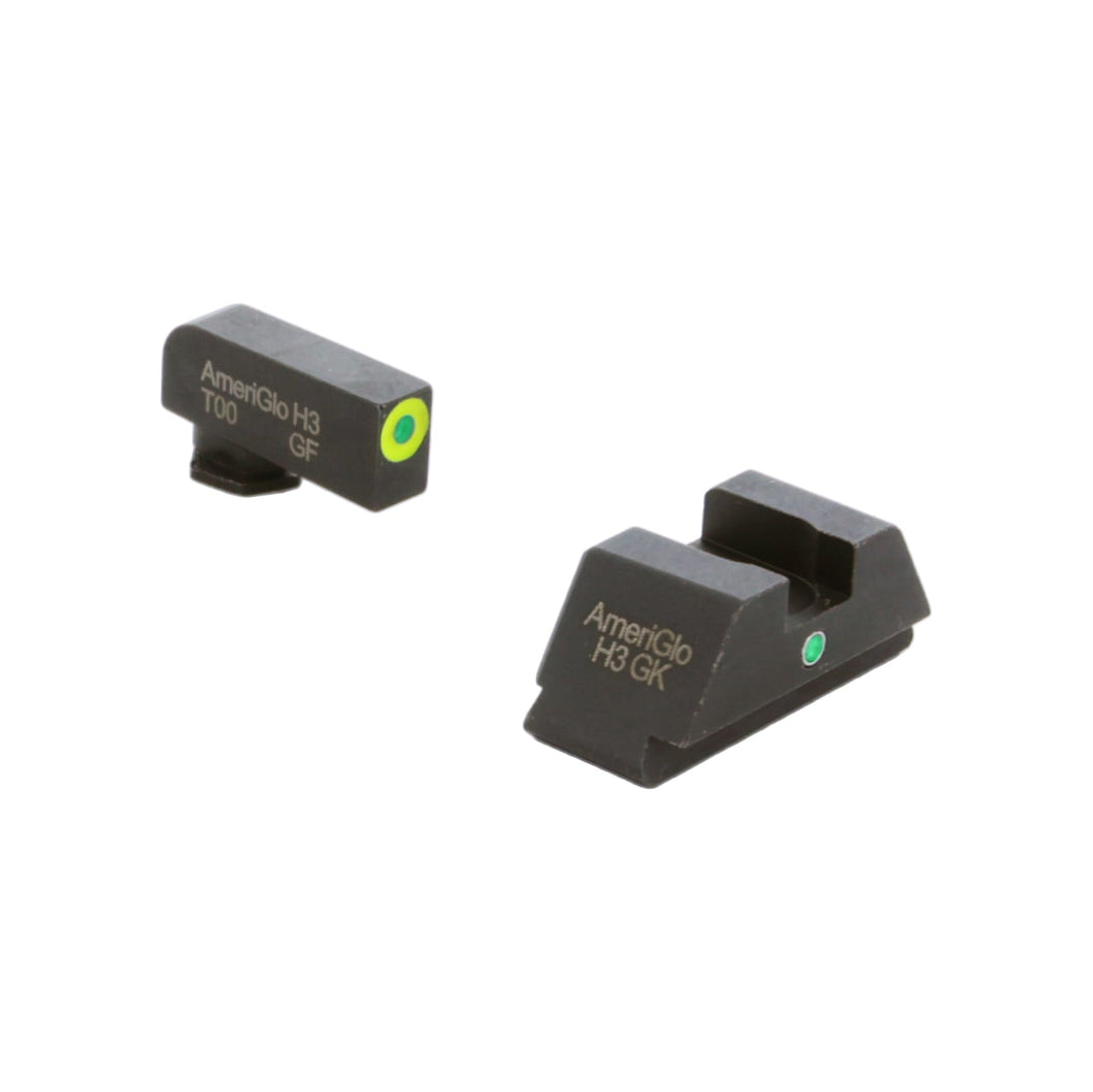 green; Ameriglo - i-Dot Night Sights (Glock) - HCC Tactical