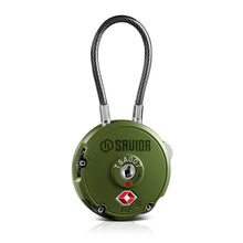 Combination Cable Lock (3-Digit) - 1/2/4 Pack