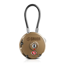 Combination Cable Lock (3-Digit) - 1/2/4 Pack