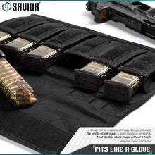 Pistol Magazine Pouch with Sling - 6 Mag