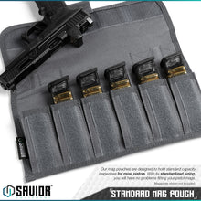 Pistol Magazine Pouch with Sling - 6 Mag