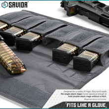 Pistol Magazine Pouch with Sling - 6 Mag