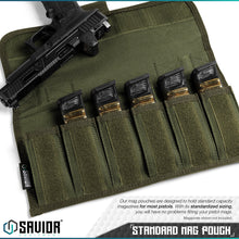 Pistol Magazine Pouch with Sling - 6 Mag