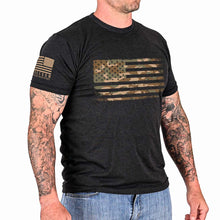 Camo American Flag T-Shirt