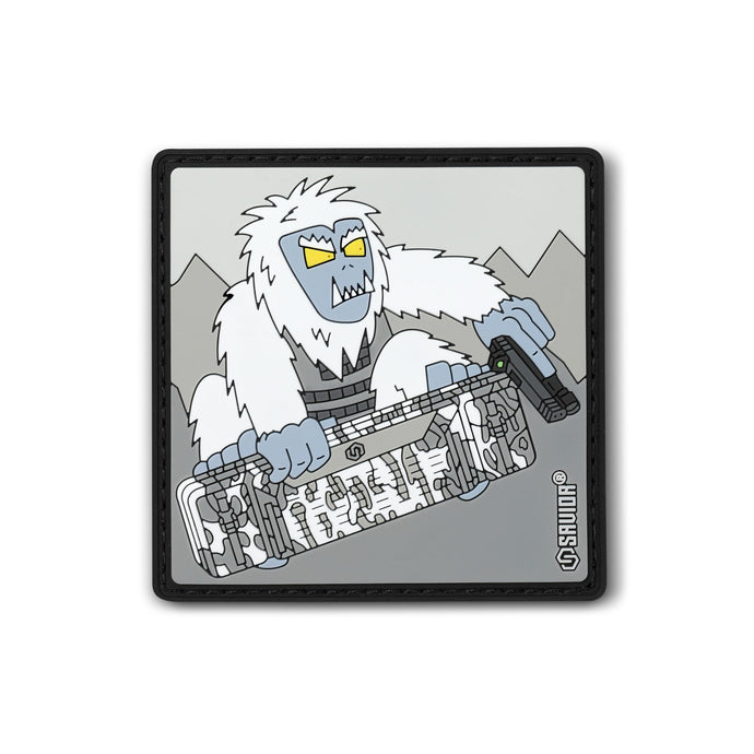 Snowboarding Yeti Patch