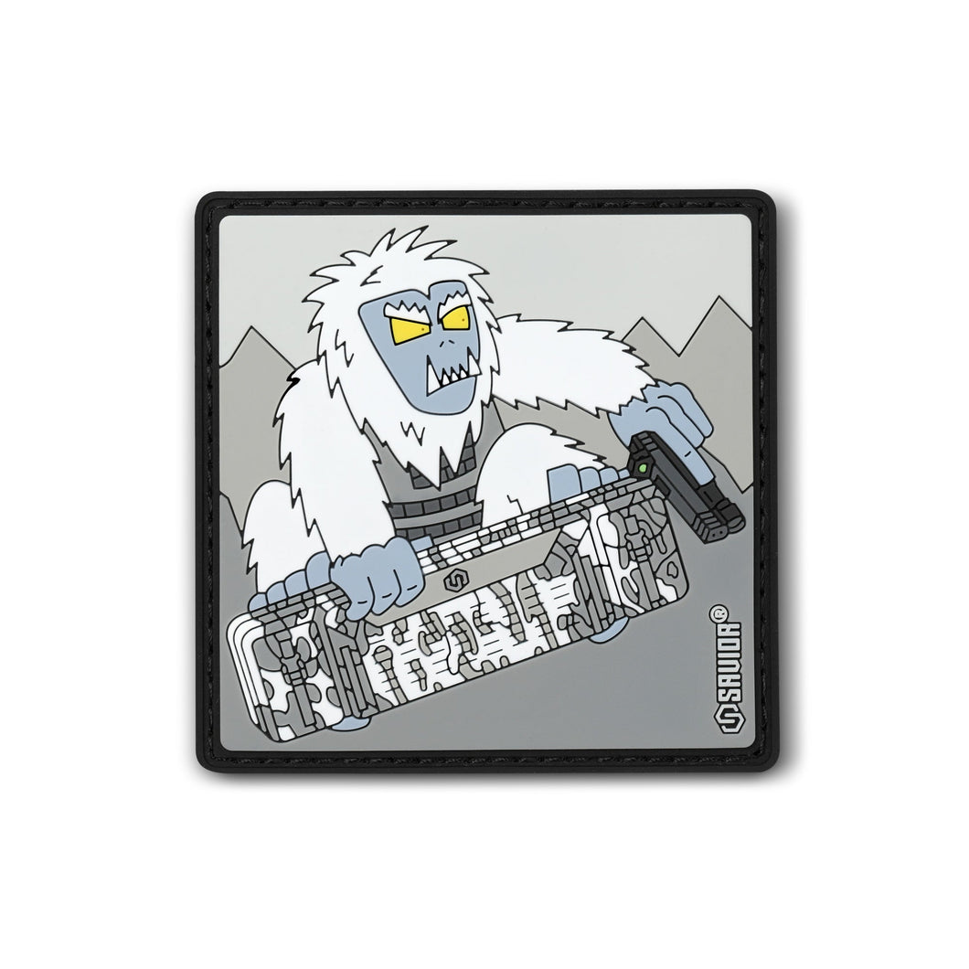 Snowboarding Yeti Patch