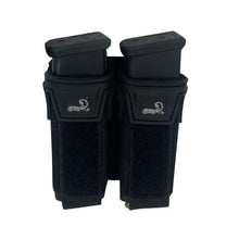 Black; Agilite - Pincer Pistol Double Pouch - HCC Tactical