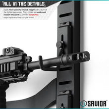 Horizontal Wall Rack w/ 10 Hooks