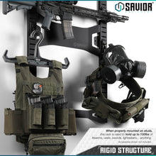 Horizontal Wall Rack w/ 10 Hooks