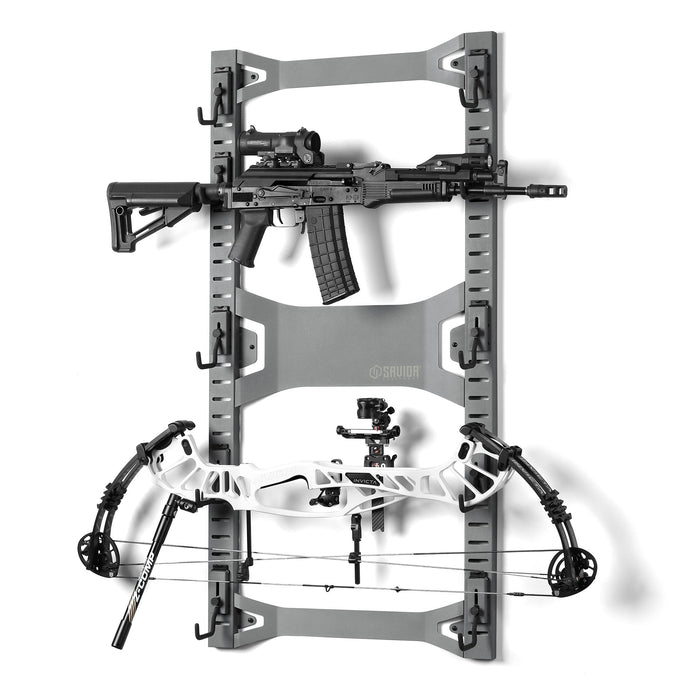 Horizontal Wall Rack w/ 10 Hooks