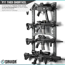 Horizontal Wall Rack w/ 10 Hooks