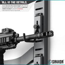 Horizontal Wall Rack w/ 10 Hooks
