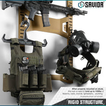 Horizontal Wall Rack w/ 10 Hooks