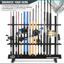 Aluminum Fishing Rod Holder Rack - 24/36/48 Slots