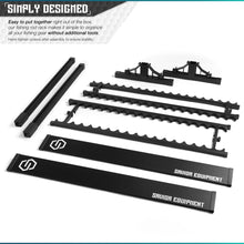 Aluminum Fishing Rod Holder Rack - 24/36/48 Slots