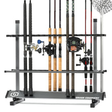 Aluminum Fishing Rod Holder Rack - 24/36/48 Slots