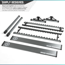 Aluminum Fishing Rod Holder Rack - 24/36/48 Slots