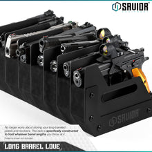 Mobile Pistol Storage Rack w/ Handle - 4/6/8/12 Slots