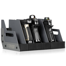 Mobile Pistol Storage Rack w/ Handle - 4/6/8/12 Slots