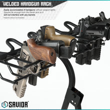 Mobile Firearm Rack Stand - 6 Rifles & 8 Pistols