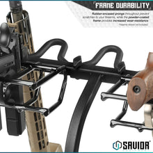 Mobile Firearm Rack Stand - 6 Rifles & 8 Pistols