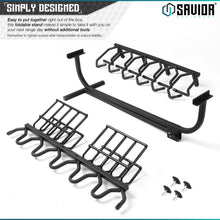 Mobile Firearm Rack Stand - 6 Rifles & 8 Pistols