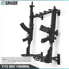 Rifle Wall Rack - 6 Slots