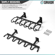 Rifle Wall Rack - 6 Slots