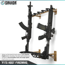 Rifle Wall Rack - 6 Slots