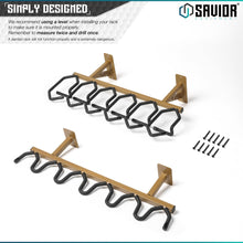 Rifle Wall Rack - 6 Slots