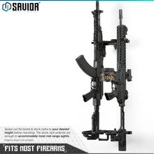 Angle Adjustable Rifle Wall Rack - 3 Slots