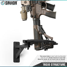 Angle Adjustable Rifle Wall Rack - 3 Slots