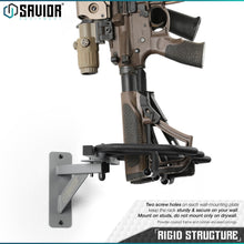 Angle Adjustable Rifle Wall Rack - 3 Slots
