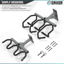 Angle Adjustable Rifle Wall Rack - 3 Slots
