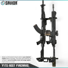 Angle Adjustable Rifle Wall Rack - 3 Slots