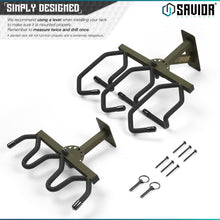 Angle Adjustable Rifle Wall Rack - 3 Slots