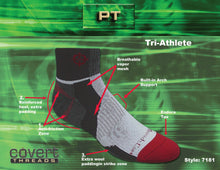 Tri-Athlete Merino Wool Athletic Socks