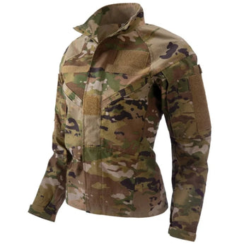 OCP; 2-Piece Flight Suit Jacket-Military Women's Fit (FR)-HCC Tactical