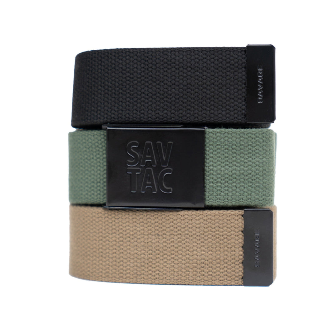 SavTac Web Belt - 3 Pack