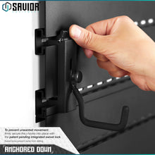 Wall Rack System - Adjustable J-Hook, Small (2-Pack)