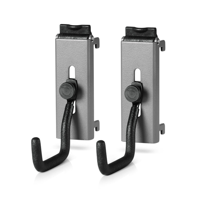 Wall Rack System - Adjustable J-Hook, Small (2-Pack)