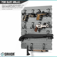 Wall Rack System - Adjustable J-Hook, Small (2-Pack)