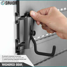 Wall Rack System - Adjustable J-Hook, Small (2-Pack)