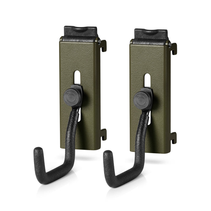 Wall Rack System - Adjustable J-Hook, Small (2-Pack)